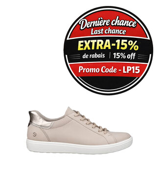 Ecco Slip-In Sneaker Soft 7 Beige