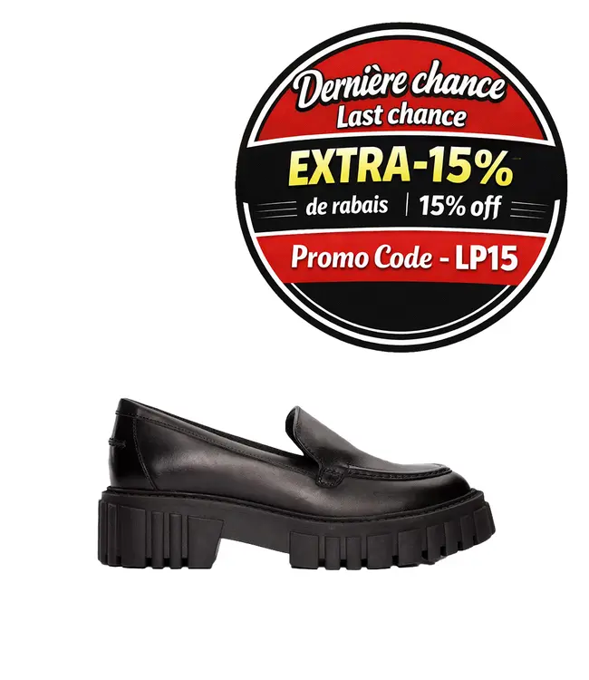 Clarks Page Loafer Black