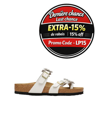 Birkenstock Mayari Flower White