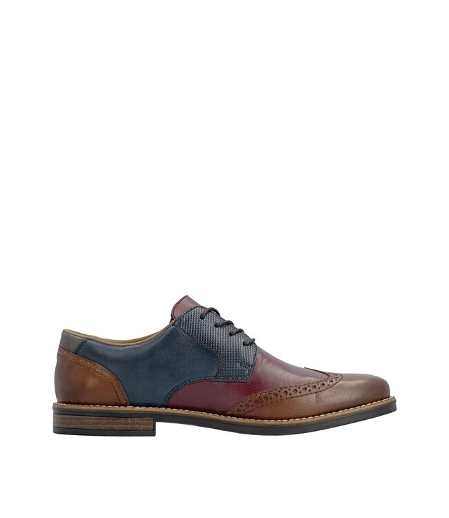 Rieker 13528-80 Brown / Bordeaux / Navy