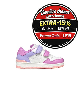 Geox Washiba Junior Blanc / Rose