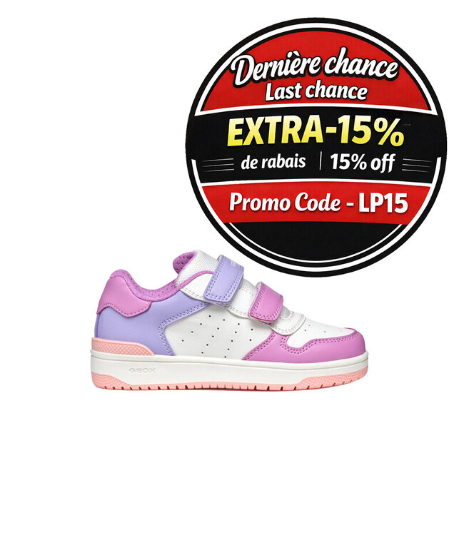 Geox Washiba Junior White / Pink