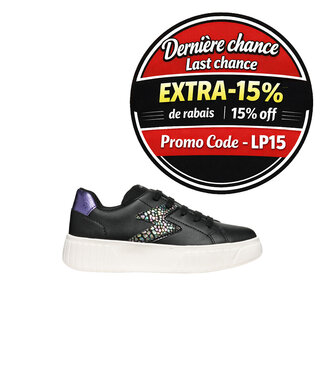 Geox J Mikiroshi Black / Violet