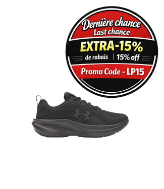 Under Armour Assert 11 Lace  Black / Black