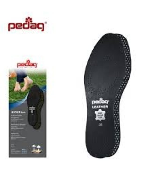 Pedag Fausses semelle cuir noir art.2810