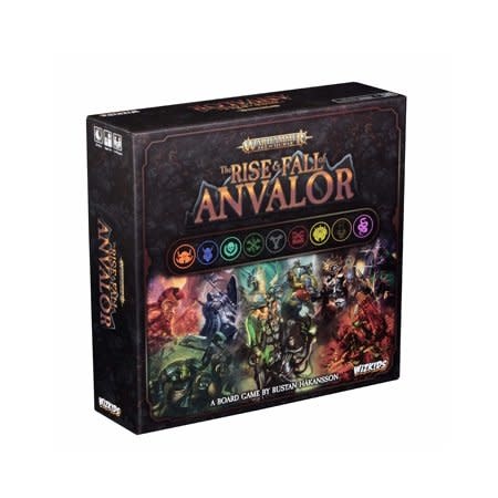 WizKids The Rise & Fall of Anvalor Board Game