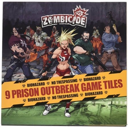 CMON Zombicide: Game Tiles (Prison Outbreak)