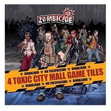 CMON Zombicide: Game Tiles (Toxic City Mall)