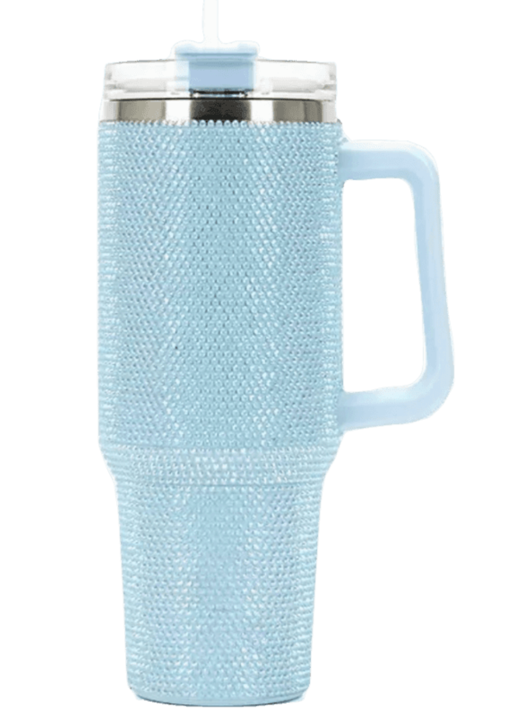 Berkware Luxurious and Elegant Sparkling 13.3 oz. Blue Colored