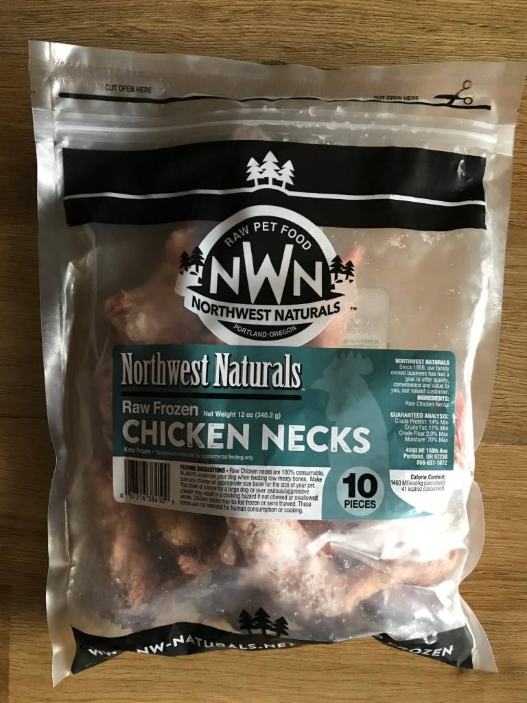 how to cook chicken necks for dogs