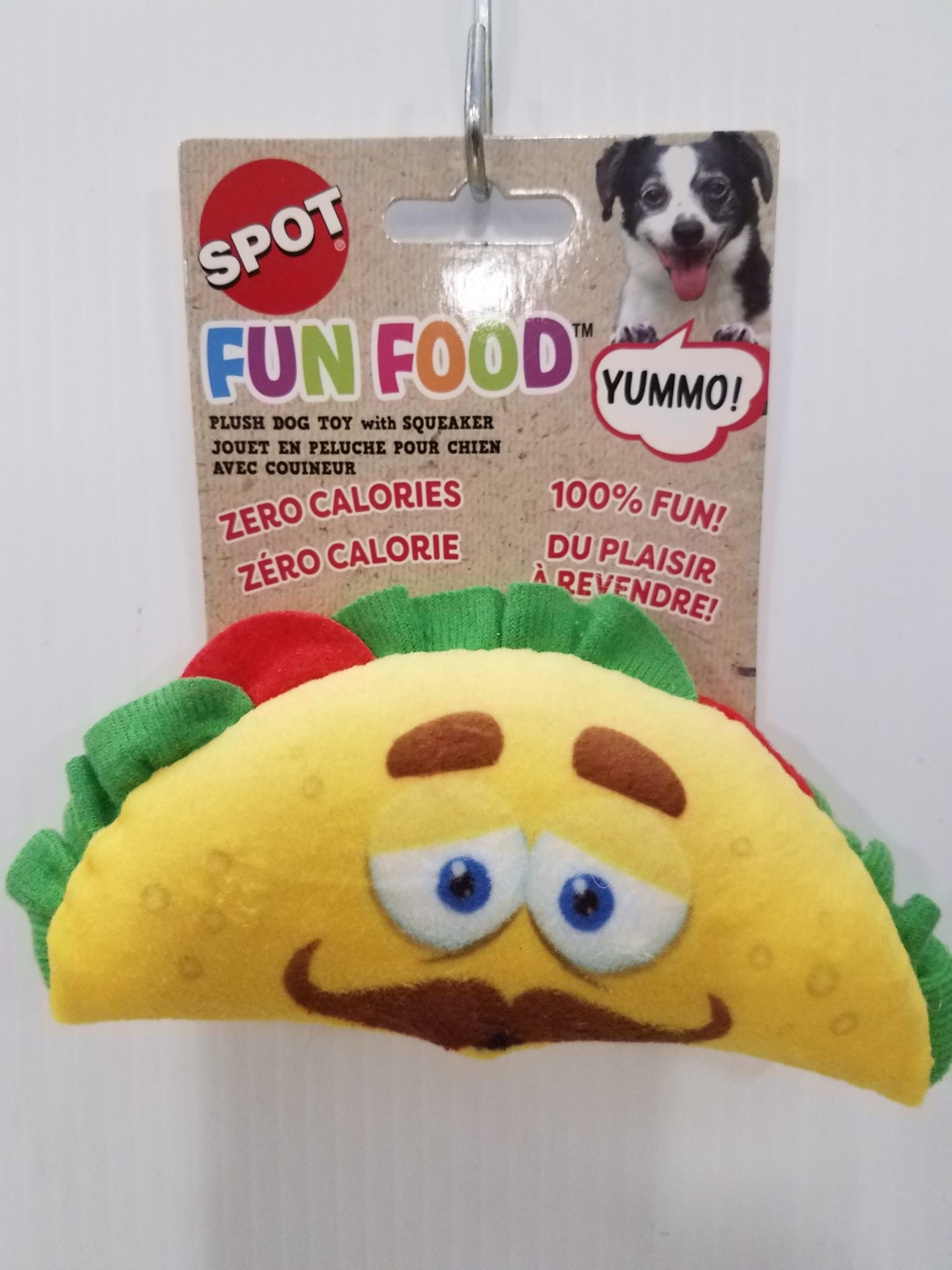 dog toy taco