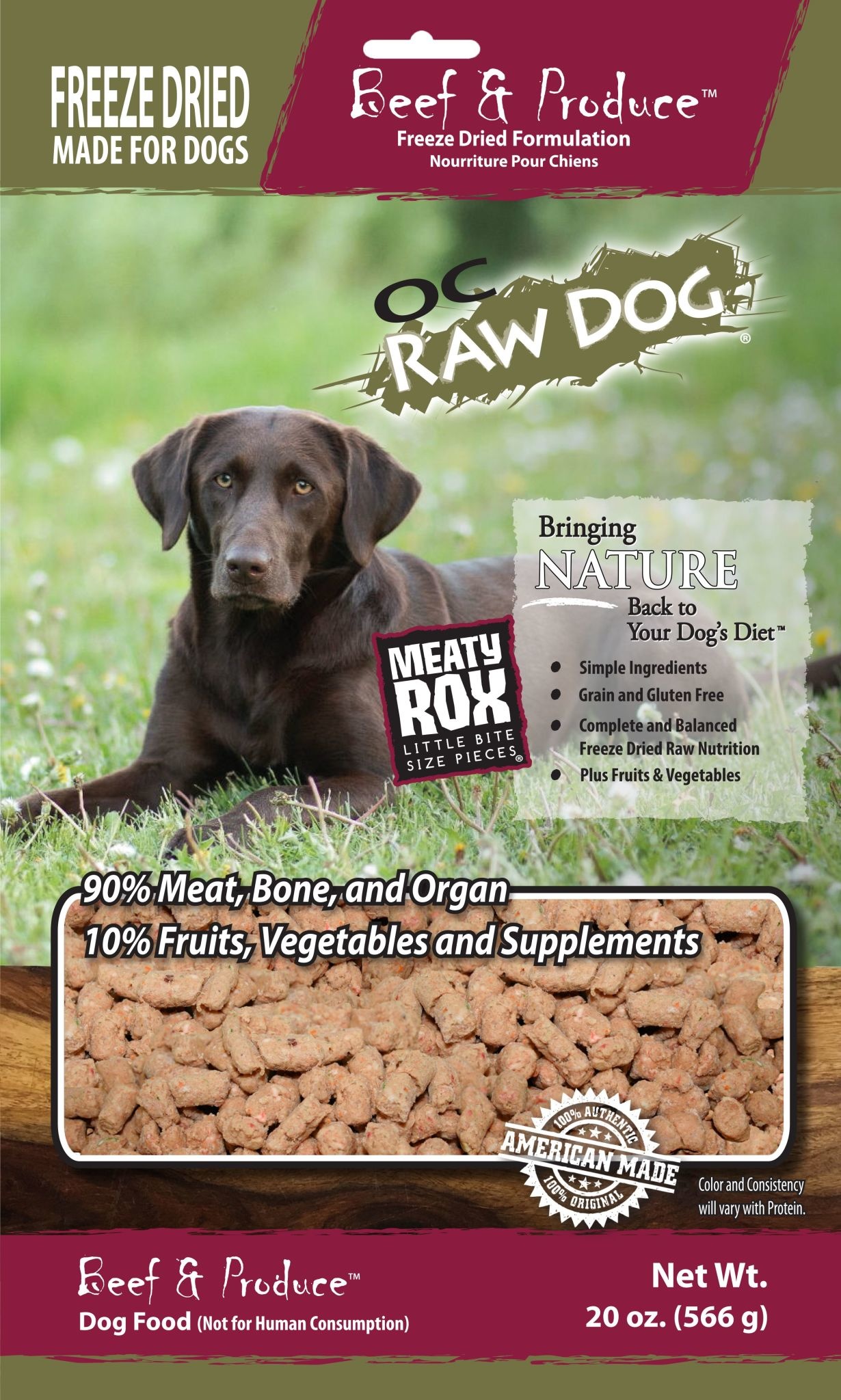 free dried dog food