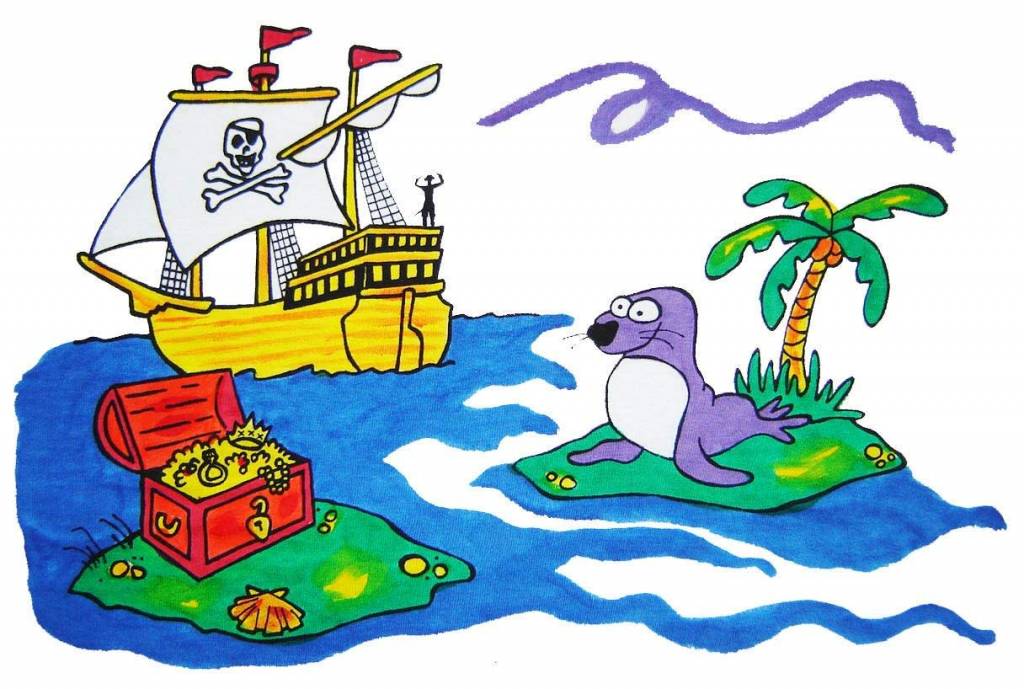 Artburn Artburn Pillowcase Pirate