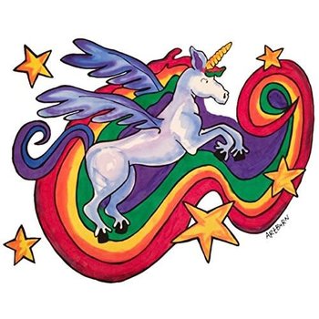 Artburn Artburn Pillowcase Rainbow Unicorn