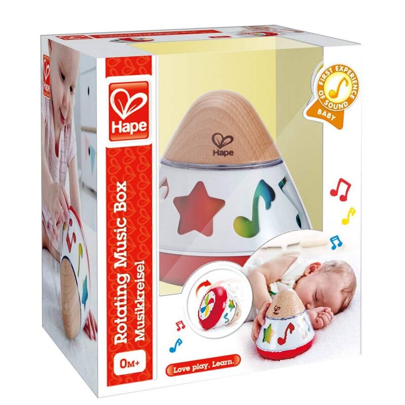 Hape Toys Early Melodies Rotating Music Box