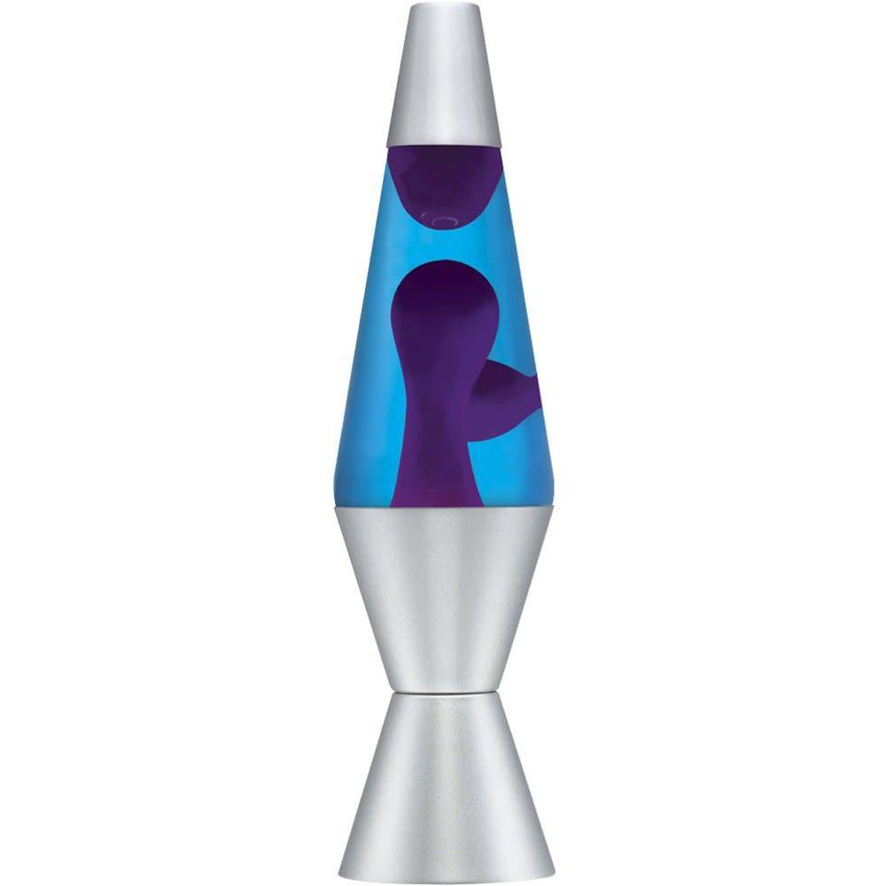 Lava Lamp Blue Liquid Purple Lava 14.5" In-store only.