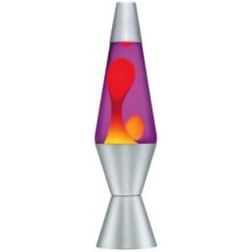 Lava Lamp Purple Liquid Yellow Lava 14.5" In-store only.