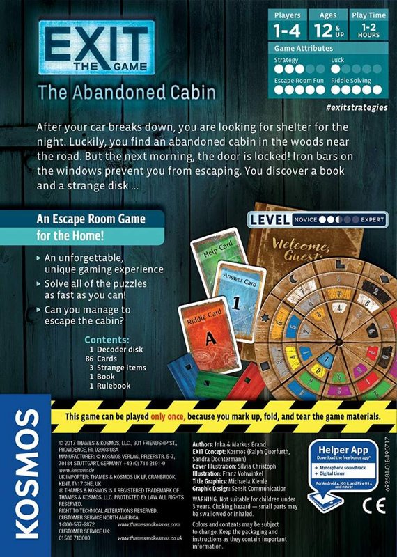 Exit Game: Abandoned Cabin (Level 2.5)