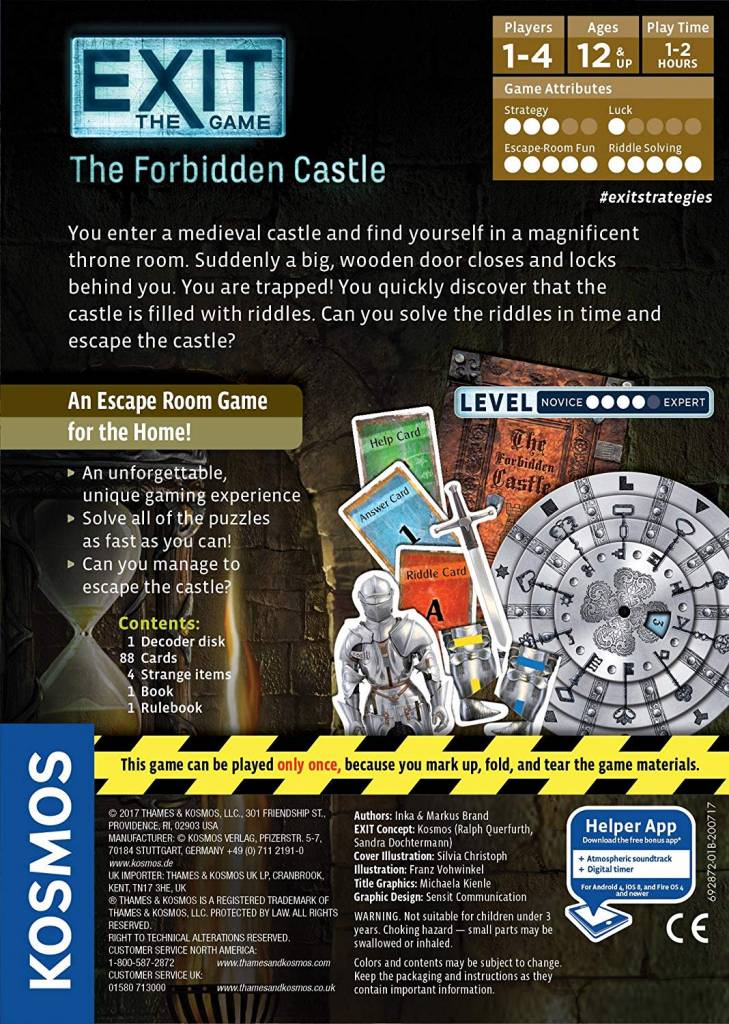 Exit Game: The Forbidden Castle (Level 4)