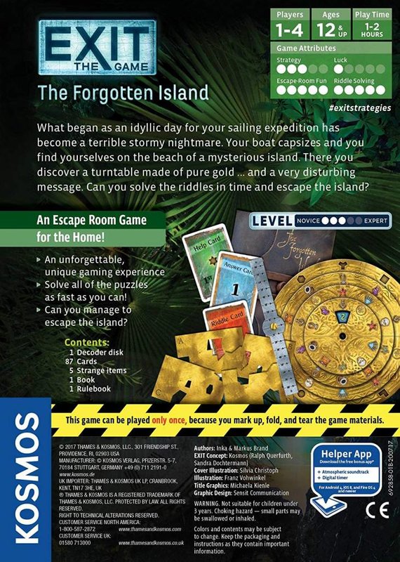 Exit Game: The Forgotten Island (Level 3)