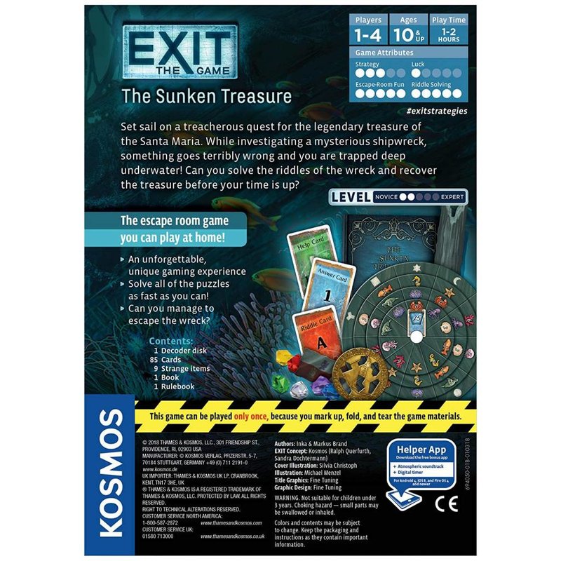 Exit Game: The Sunken Treasure (Level 2)