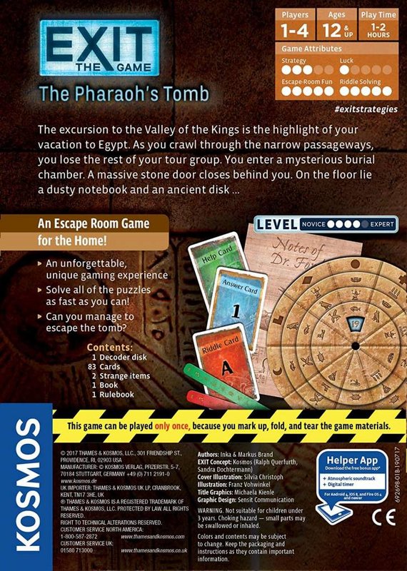 Exit Game: The Pharaoh's Tomb (Level 4)