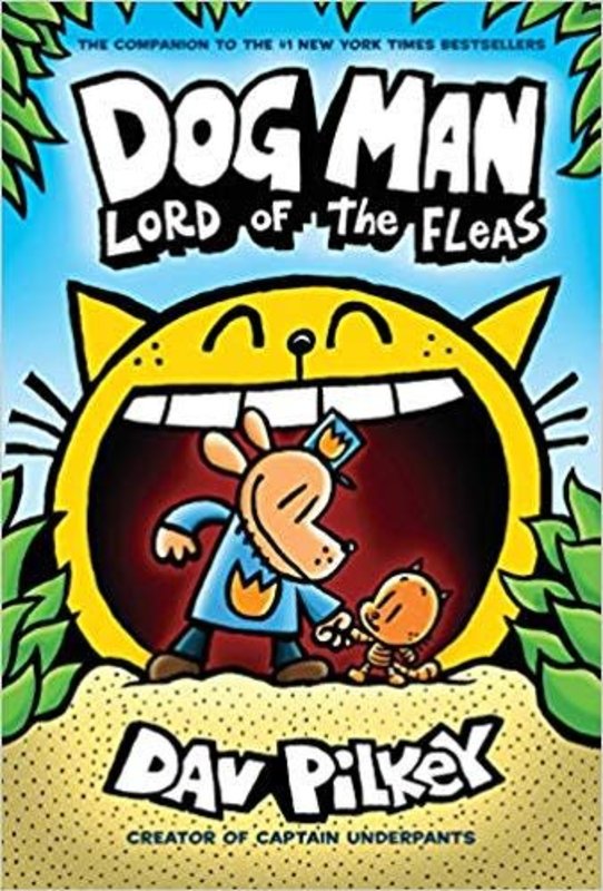 Scholastic Dog Man Book 5 Lord of the Fleas