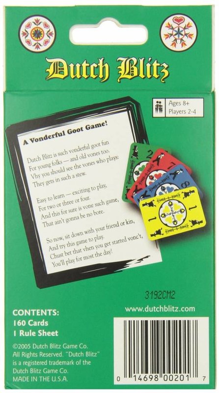 Dutch Blitz Card Game