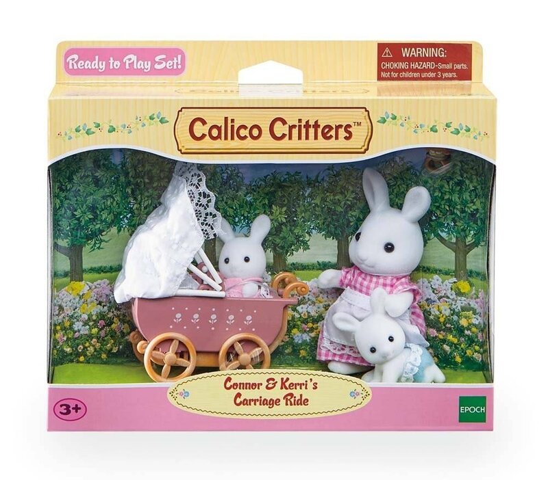 Calico Critters Calico Critters Set Connor & Kerri's Carriage Ride