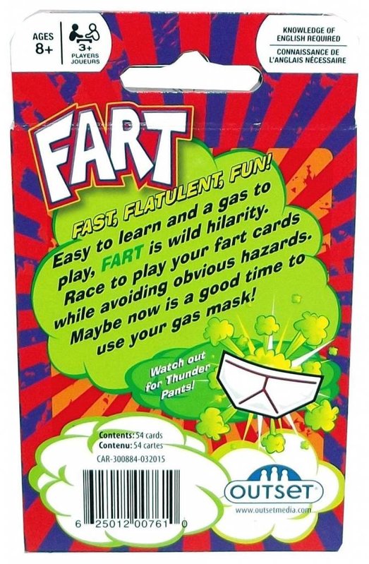 Outset Media Outset Card Game Fart