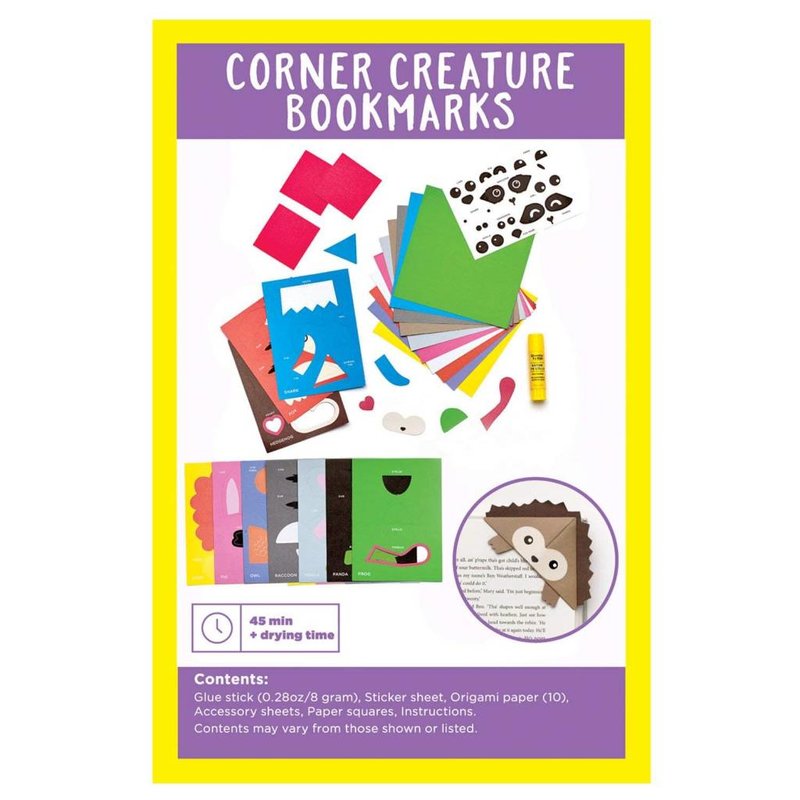 Creativity for Kids Mini Corner Creature Bookmarks