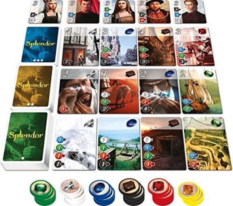 Asmodee Space Cowboys Game Splendor