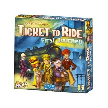 Days of Wonder Ticket to Ride Game First Journey