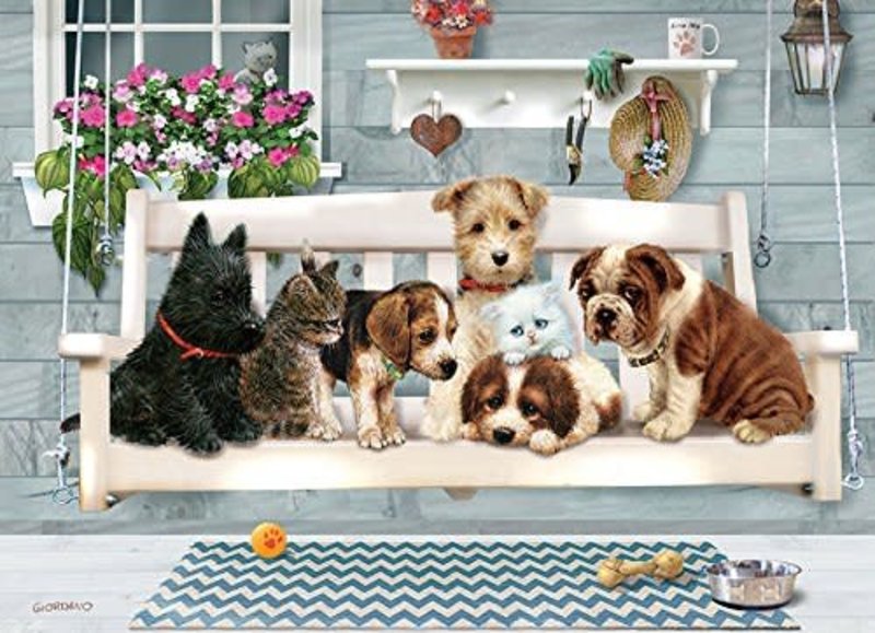Cobble Hill Puzzles Family 350pc Porch Pals