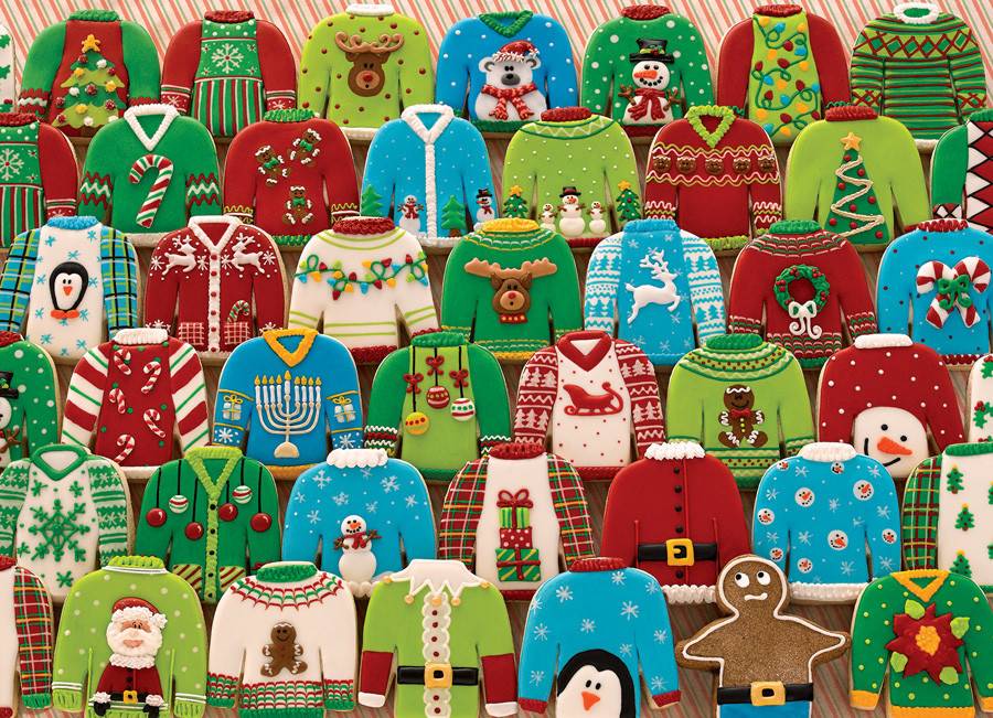 Cobble Hill Puzzles 1000pc Ugly Christmas Sweaters