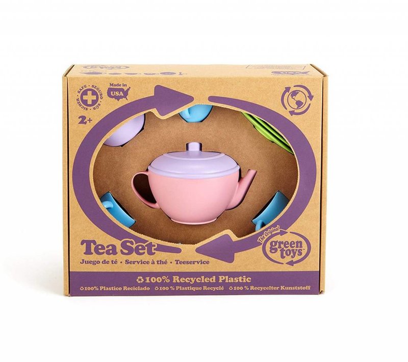 Green Toys Tea Set Pink