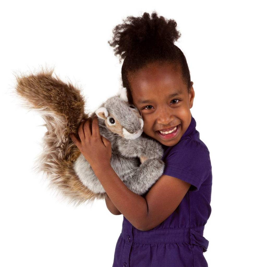 Folkmanis Puppet Gray Squirrel