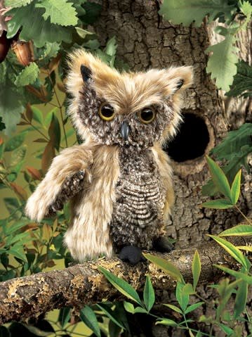Folkmanis Puppet Screech Owl