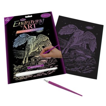Engraving Art Holographic Pegasus