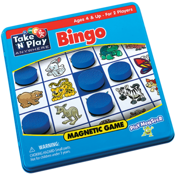 Take N Play Magnetic Tin Game: Bingo