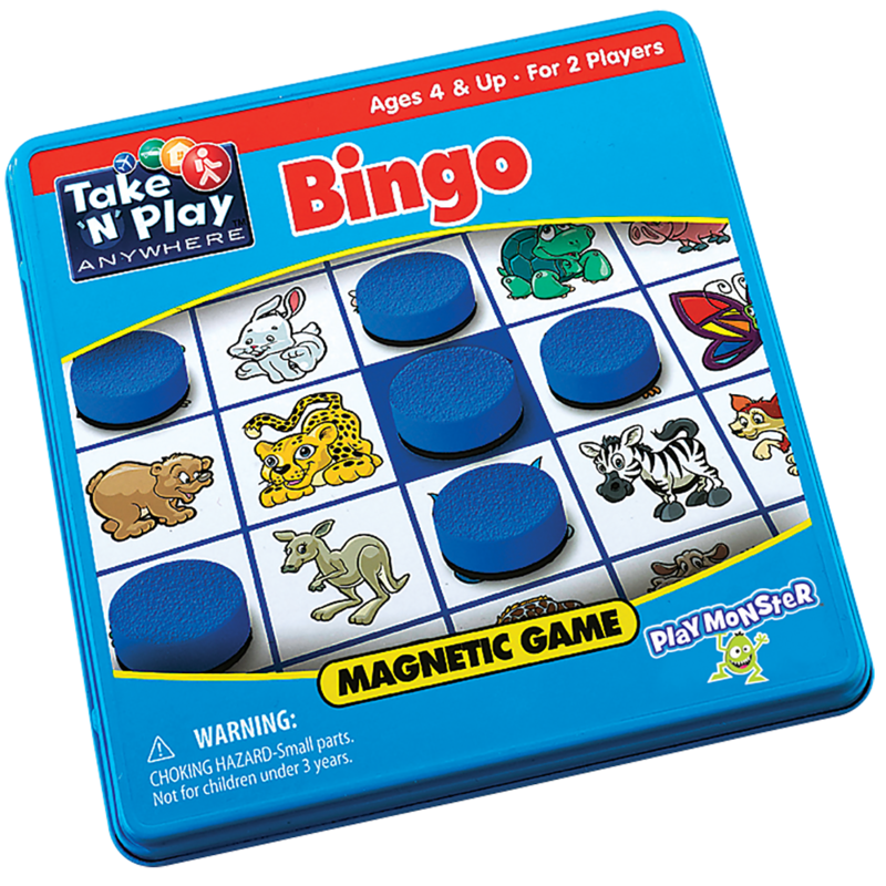 Magnetic Tin Game: Bingo