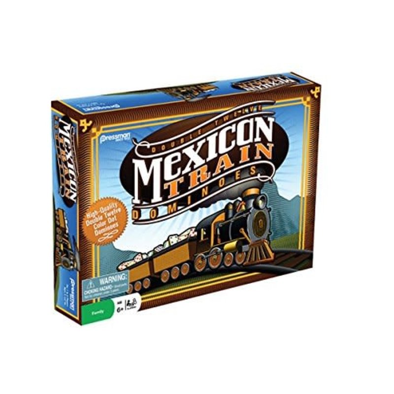 Pressman Mexican Train Dominoes Double Twelve