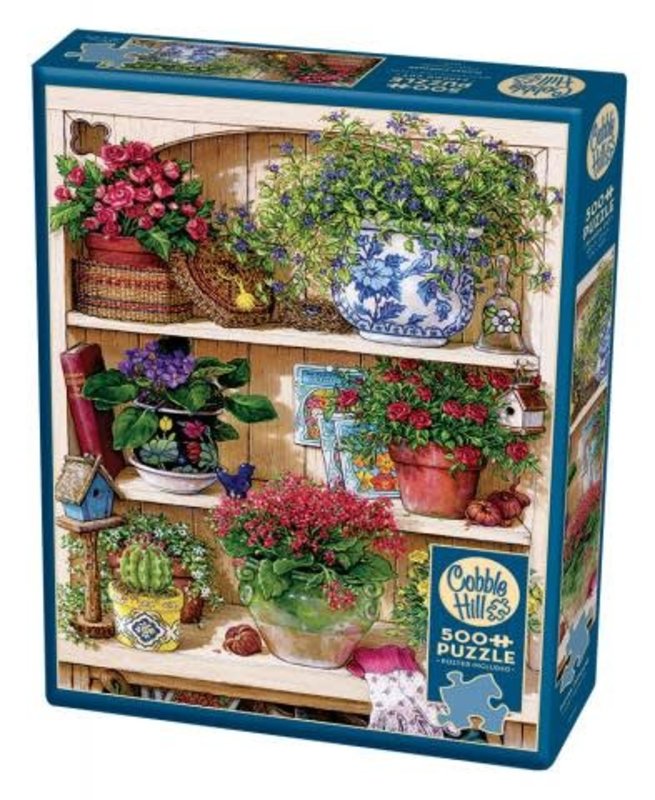 Cobble Hill Puzzles 500pc Flower Cupboard