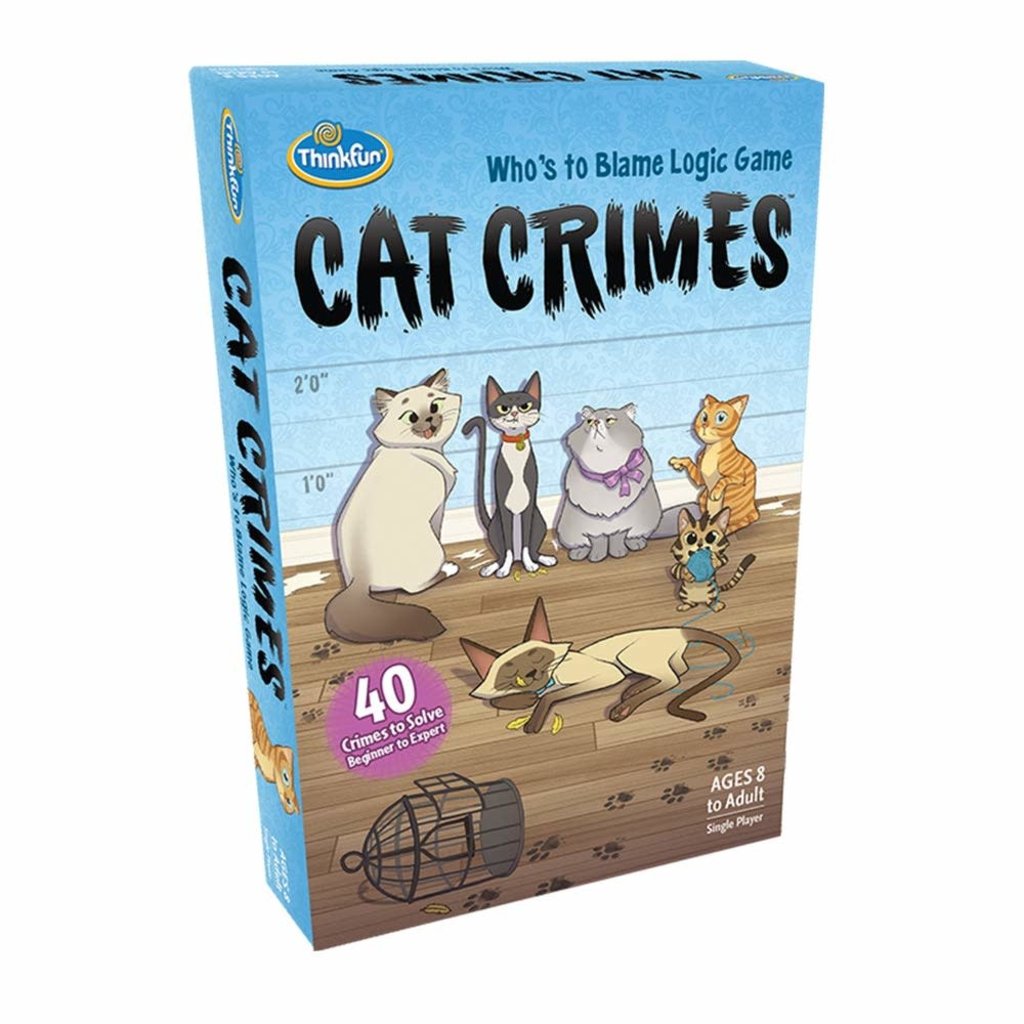 Thinkfun Game Cat Crimes - Minds Alive! Toys Crafts Books