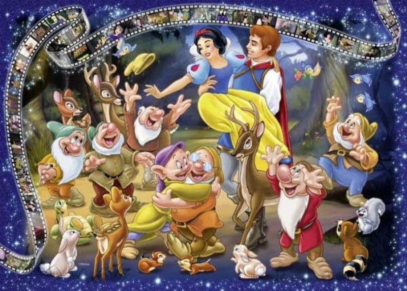 Ravensburger Puzzle 1000pc Disney Snow White