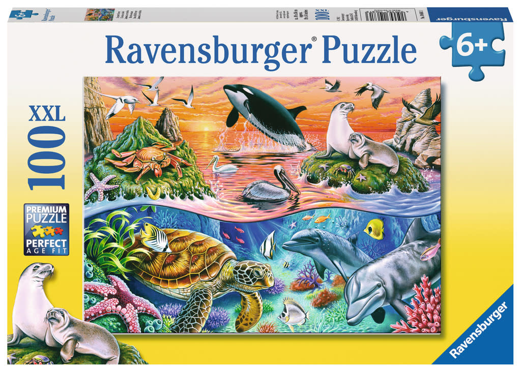 Ravensburger Puzzle 100pc Beautiful Ocean