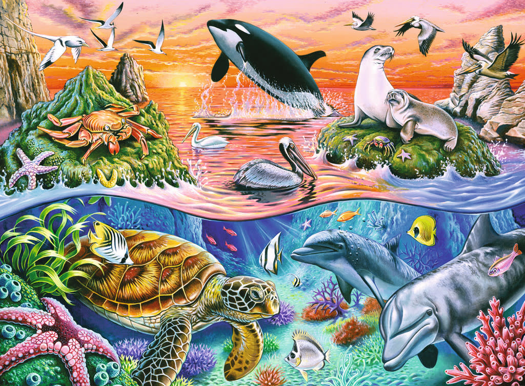 Ravensburger Puzzle 100pc Beautiful Ocean