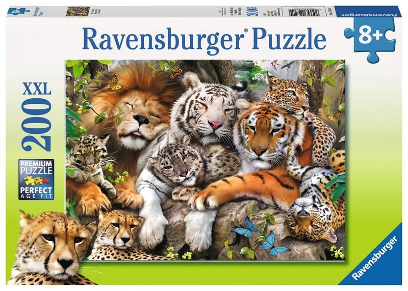 Ravensburger Puzzle 200pc Big Cat Nap