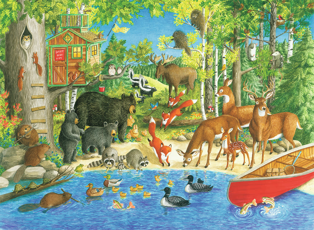 Ravensburger Puzzle 200pc Woodland Friends