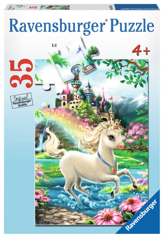 Ravensburger Puzzle 35pc Unicorn Castle
